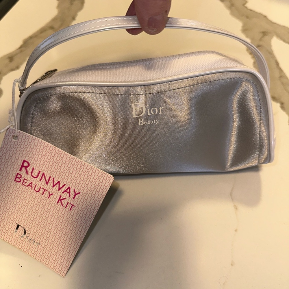 Dior White Beauty Pouch